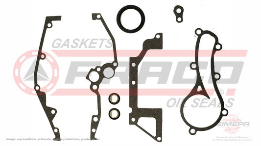 TCX-5840215 EMPAQUE DE DISTRIBUCION 1.8L NISSAN 4 CIL SENTRA ALMERA ALTIMA QG18DE DOHC 16V 99/08 NISSAN