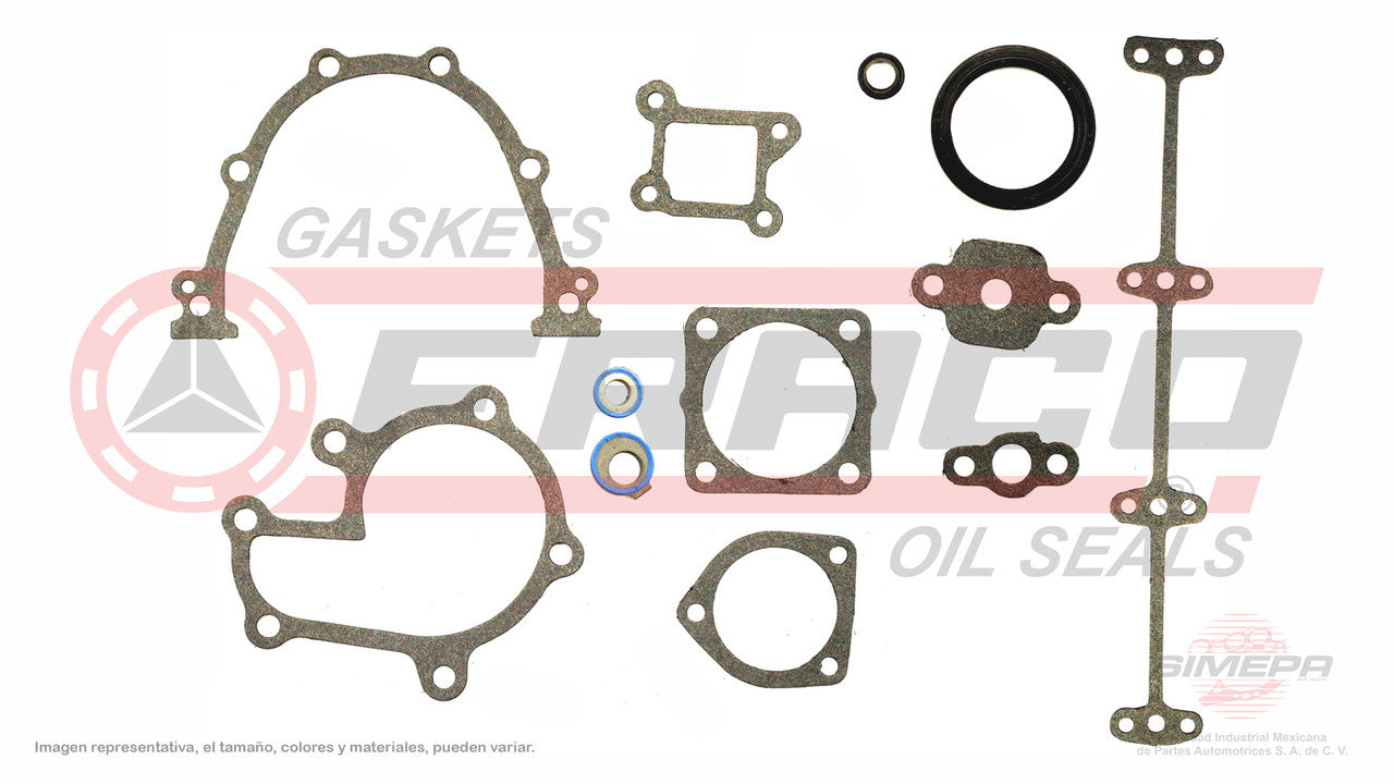 TCX-5840307 EMPAQUE DE DISTRIBUCION 2.4L NISSAN KA24DE ALTIMA URVAN DOHC 96/99 NISSAN