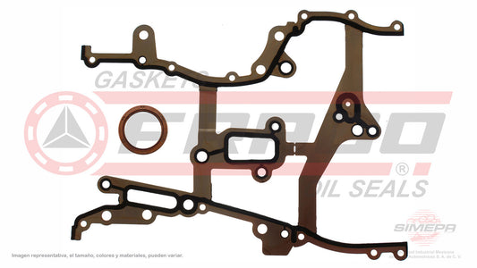 TCX-6040039 GASKET KIT GM CHEVROLET 4CYL 16V DOHC CRUZE 11/16 SONIC 12/17 TRAX 13/17 BUICK ENCORE 13/17 TURBOCHARGED 2 PZ GENERAL MOTORS