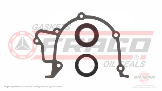 TCX-6040155 EMPAQUE DE DISTRIBUCION (TC-6107-1) 2.0L 2.4L GM CHEVROLET ASTRA SOHC 04/07 OPTRA DOHC 16V X20SE 07/10 LUV ISUZU 98/05 GENERAL MOTORS