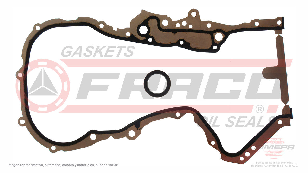 TCX-8640162 GASKET SET DJ-8103 TC-61837 GOLF JETTA TIGUAN PASSAT TOURAN 14 LT 05/10 VENTO POLO 16 LT 13/14 2 PCS VOLKSWAGEN