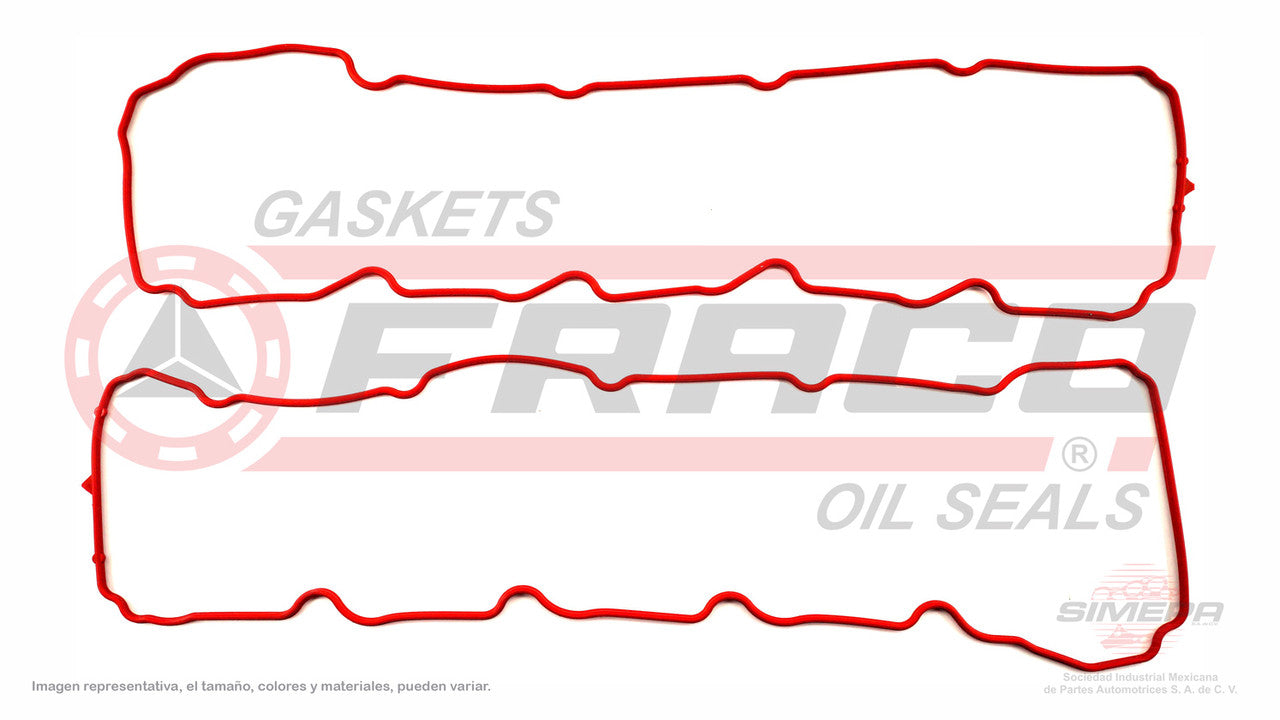 VSX-0282005 LEFT COVER GASKET (VS-3272-R)(PS-31419-I PS-31419-D) 4.7L JEEP RAM GRAND CHEROKEE DAKOTA DURANGO 00/04 2 PZ RUBBER CHRYSLER