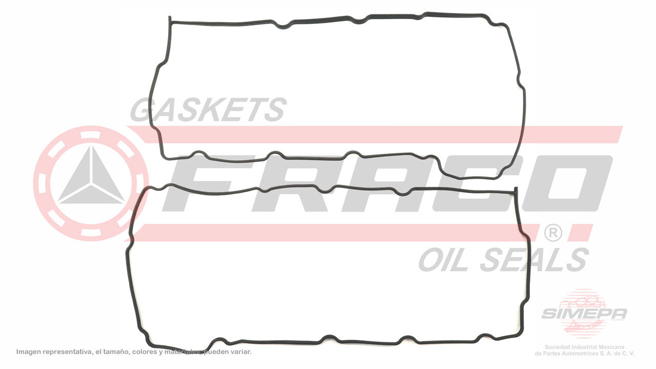 VSX-1162008 CAP GASKET TIPS (VS-3280-1R) 2.7L CHRYSLER V6 STRATUS 167 VIN R DOHC 99/04 2 PCS CHRYSLER