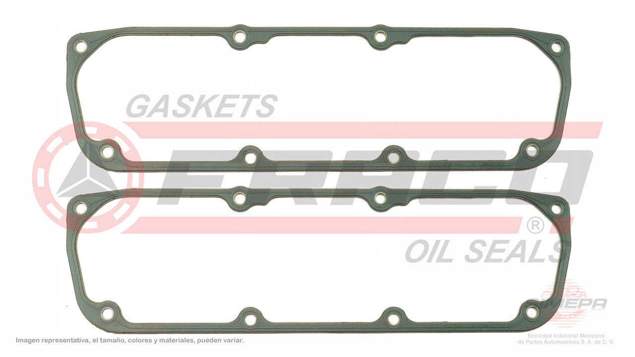 VSX-1162020 LEAD CAP GASKET (VS-3254-R)(PS-31410 PS-31416) 3.3L 3.8L VOYAGER GRAND VOYAGER TOWN COUNTRY METAL-SILICON 2PZ 90/02 CHRYSLER