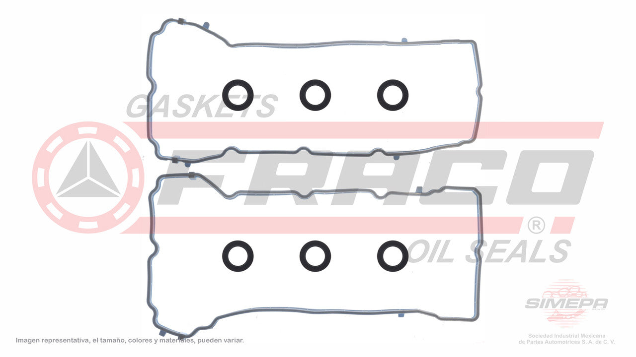 VSX-1162037 COVER GASKET LEFT Dodge Chrysler V6 24V Town &amp; Country Avenger Challenger Charger Grand Caravan Durango Journey CHRYSLER