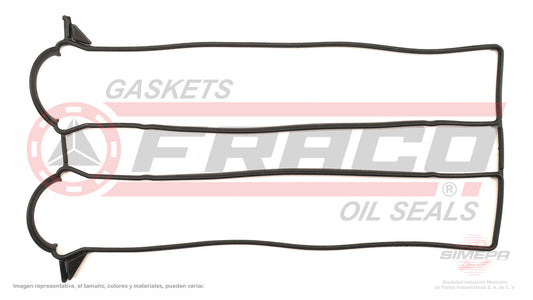 VSX-2640010 LEAD CAP GASKET (VS-3307-R)(PS-31509) 1.4L FORD 4 CYL FIESTA 16V DOHC ZETEC SE 98/02 SILICON FORD