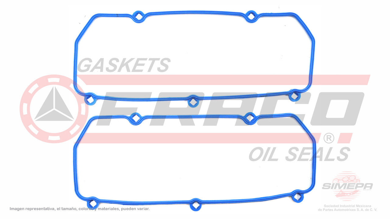 VSX-2662074 SPEAR COVER GASKET (VS-3330-2R)(PS-31520) 3.8L 4.2L FORD V6 WINDSTAR 95/04 E-150 F150 FREESTAR 95/08 2 PCS SILICON FORD