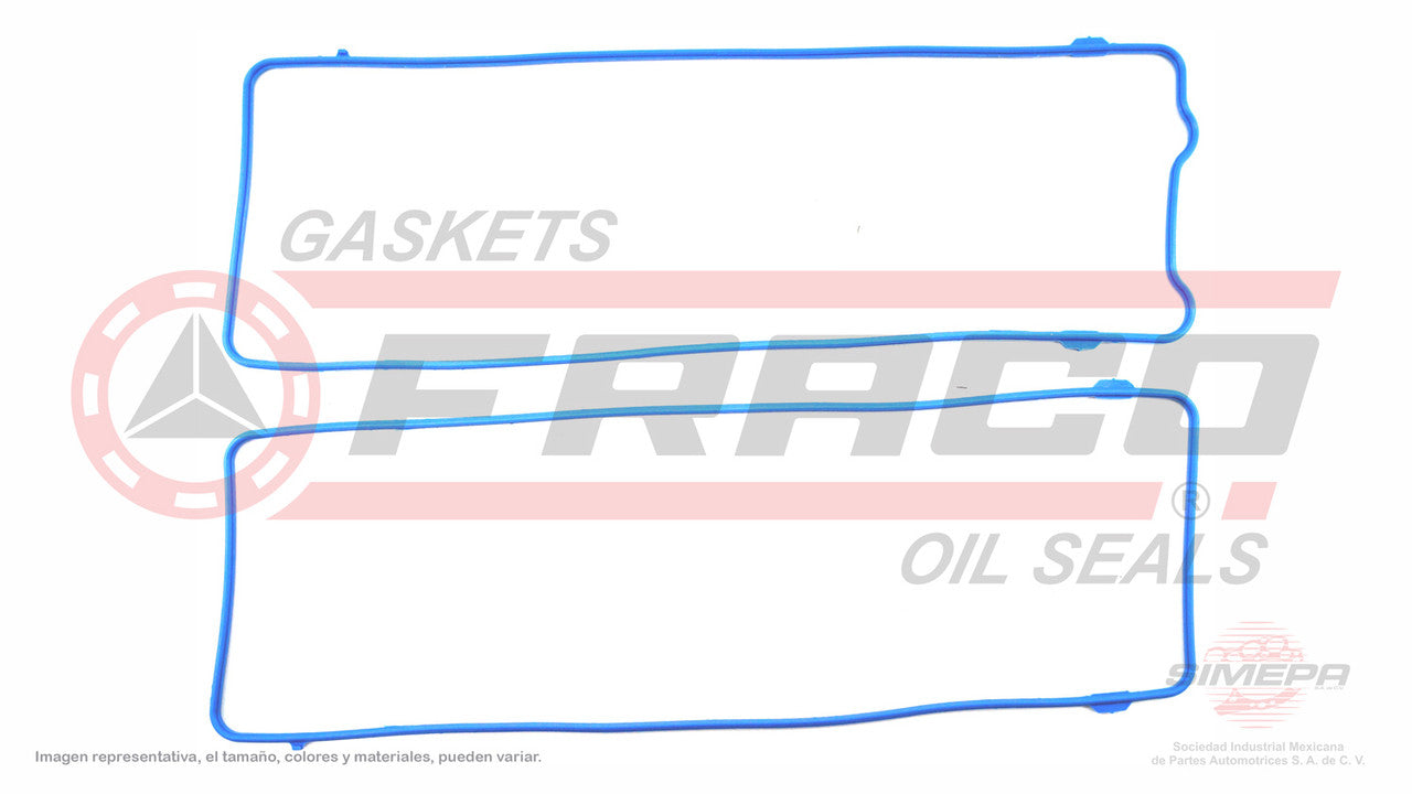 VSX-2682072 LEFT COVER GASKET (VS-3356-R)(PS- 31541-D PS-31545-I) 4.6L TRITON GRAND MARQUIS LINCOLN PICK UP LOBO 91/05 2 PZ RUBBER FORD