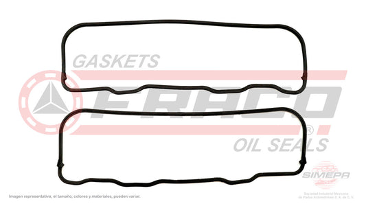 VSX-3062005 HEAD CAP GASKET (VS-3141-R)(PS-31208) 2.8L 3.1L GM VIN TWX FI 2A GEN CENTURY CUTLASS CAVALIER 87/96 2 PCS RUBBER GENERAL MOTORS