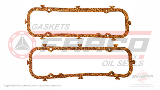 VSX-3062011 GASKET, COVER, END (VS-3142)(PS-31207-1) 3.0L 3.8L 4.1L GM V6 181 VIN E 231 VIN A 252 VIN 4 77/85 2 PCS GENERAL MOTORS