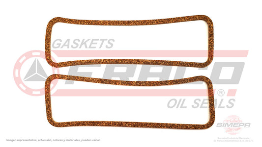 VSX-3062130 CAP GASKET TIPS (VS-3144) 4.3L GM V6 CHEVROLET 262 VIN BNVZ 85/90 2 PCS CORK RUBBER GENERAL MOTORS