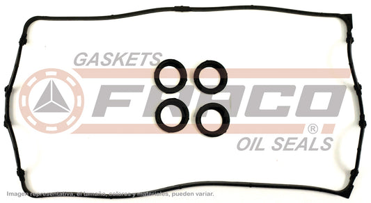 VSX-3540087 CAP GASKET TIPS (VS-31454-R) 1.6L HONDA 4 CYLINDER CIVIC B16A1 99/02 4 HONDA SPARK PLUG SEALS