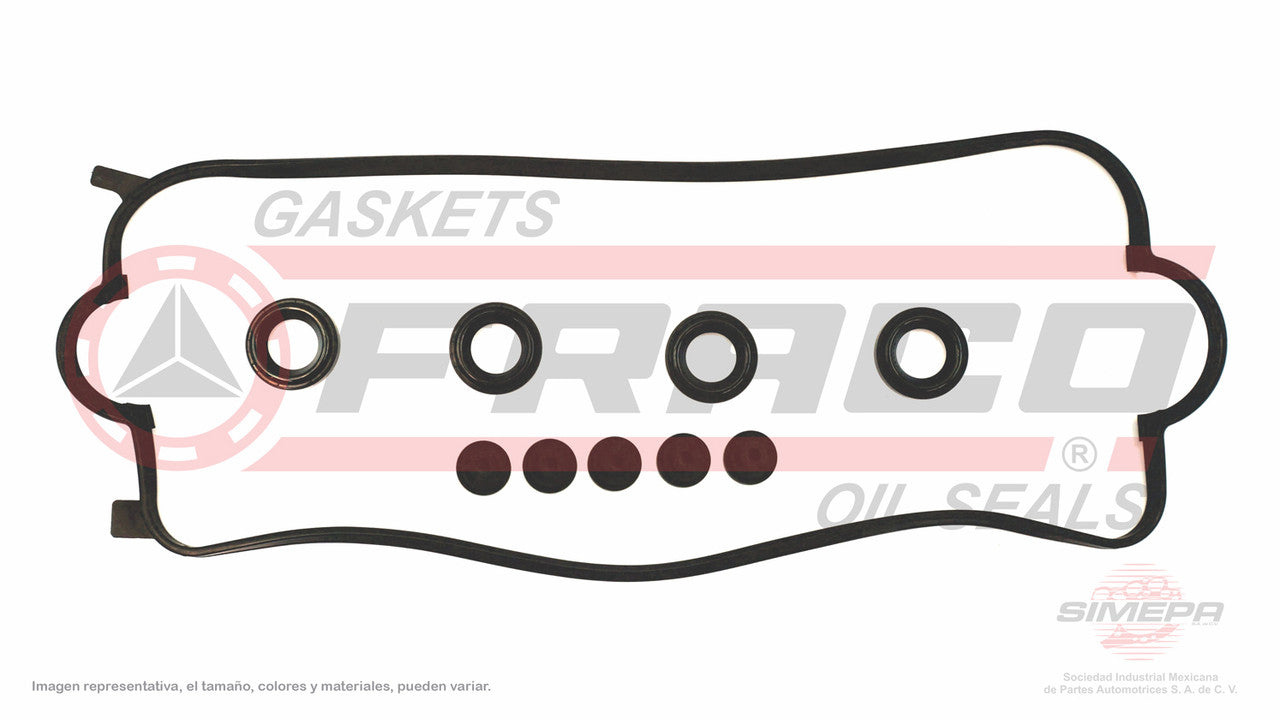 VSX-3540205 CAP GASKET TIPS (VS-31457-1R) 2.3L HONDA 4 CYL F23A1 98/02 4 WASHERS 4 SPARK PLUG SEALS HONDA