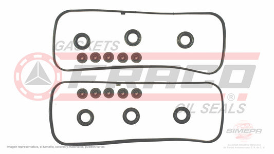 VSX-3562030 GASKET COVER TOP (VS-31468-R)(PS-357) 3.0L 3.5L ACCORD ODYSSEY 24V V-TEC SOHC J30A1 98/01 10 TORQUE LIMITERS HONDA