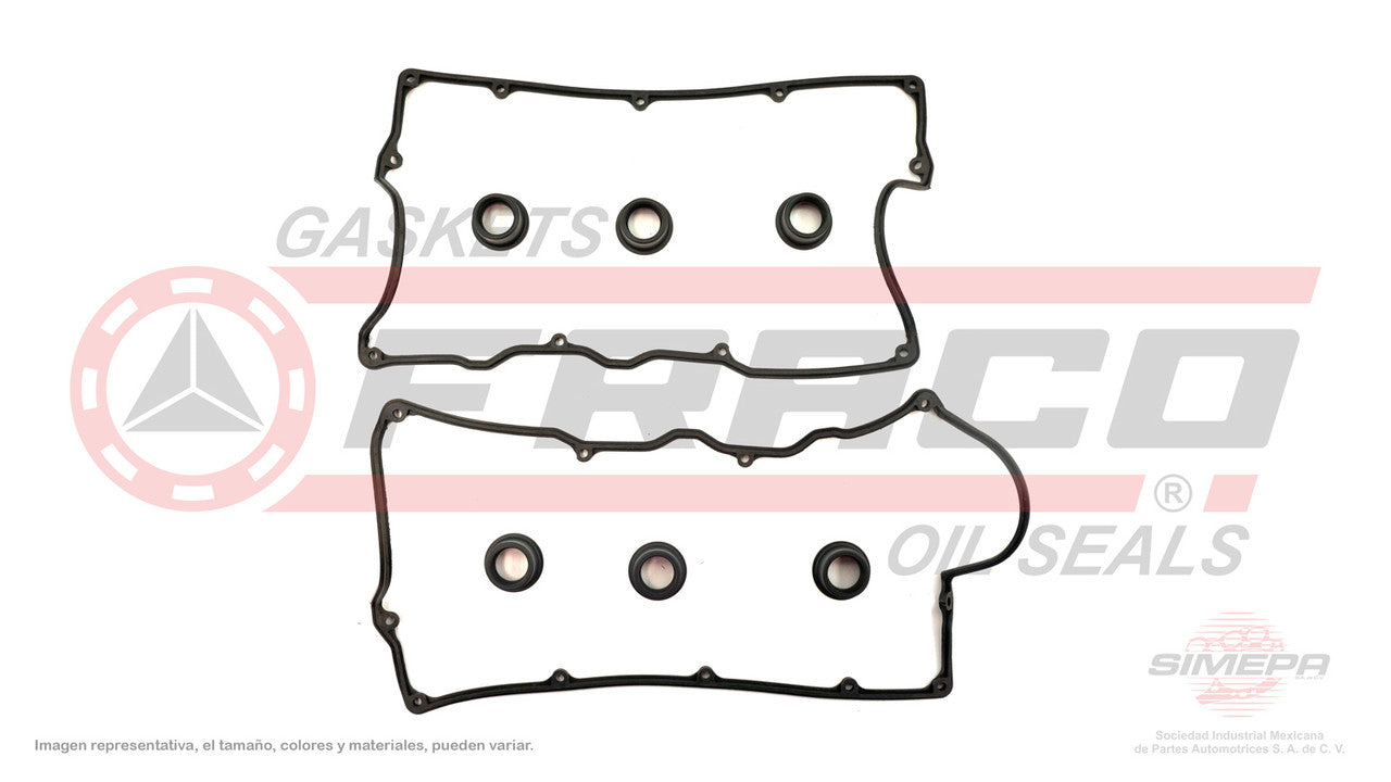 VSX-3862010 EMPAQUE DE TAPA PUNTERIAS (AJU-56005200) 3.2L GM V6 CHEVROLET ISUZU RODEO V6 6VD1 SOHC 2 PZAS ISUZU