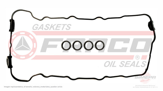 VSX-5840255 COVER GASKET TIPS (VS-31228-R)(PS-326) 2.0L NISSAN 4 CYLINDER SENTRA GSR TSURU GSR SR20DE 96/01 WITH SPARK PLUG SEALS NISSAN