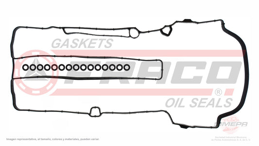 VSX-6040039 GASKET KIT GM CHEVROLET 4CYL 16V DOHC CRUZE 11/16 SONIC 12/17 TRAX 13/17 BUICK ENCORE 13/17 TURBOCHARGED 16 PZ GENERAL MOTORS