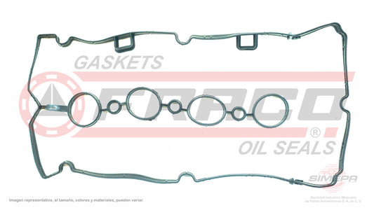 VSX-7640050 LEFT COVER GASKET (VS-3122-R) 1.8L GM CHEVROLET CRUZE FIG3 Z18XER 05/15 SILICON. GENERAL MOTORS